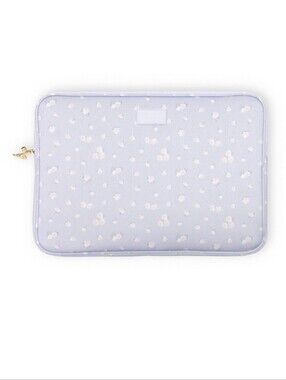NWT LoveShackFancy x Target Yoobi Floral Laptop Sleeve Whisper Blue